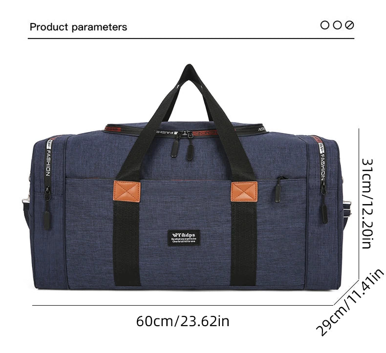 Fitness yoga large duffel crossbody bag - product image