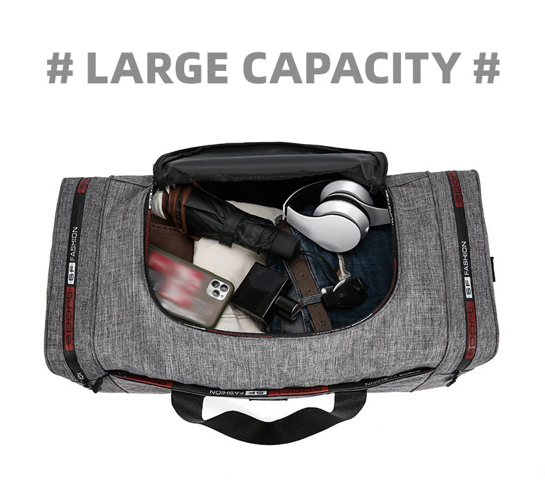 Fitness yoga large duffel crossbody bag - product image