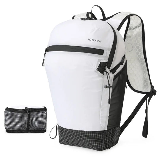 Foldable 14l softback nylon mountaineering backpack with hydration compatibility - product image