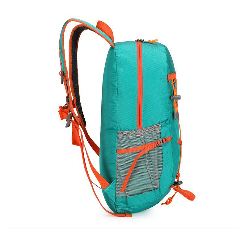 Foldable climbing backpack large capacity lightweight multipocket outdoor nylon - product image