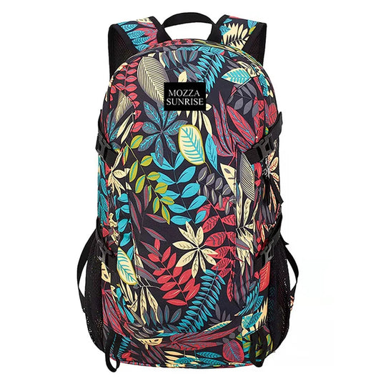 Foldable waterproof nylon outdoor backpack with dry wet separation and chest strap - product image