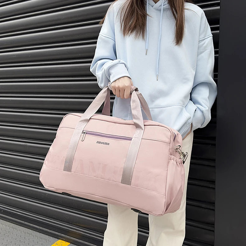 Gym bag fitness yoga travel duffel handbag outdoor camping hiking swimming luggage - product image