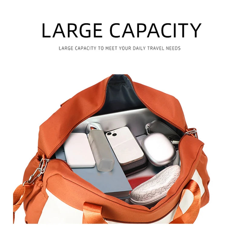 Gym bag fitness yoga travel duffel handbag outdoor camping hiking swimming luggage - product image