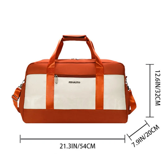 Gym bag fitness yoga travel duffel handbag outdoor camping hiking swimming luggage - product image