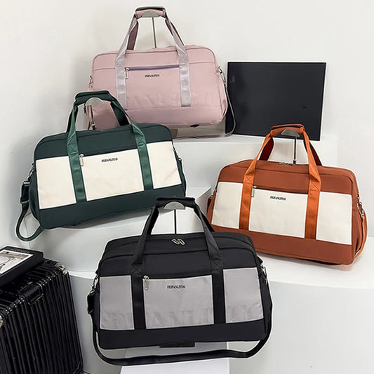 Gym bag fitness yoga travel duffel handbag outdoor camping hiking swimming luggage - product image