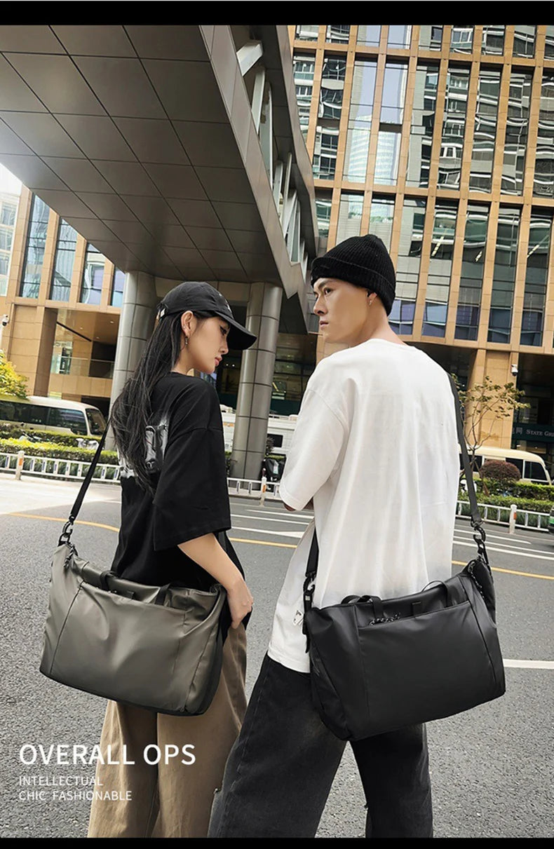 Gym bags travel shoulder crossbody multi-pocket large capacity weekender tote - product image