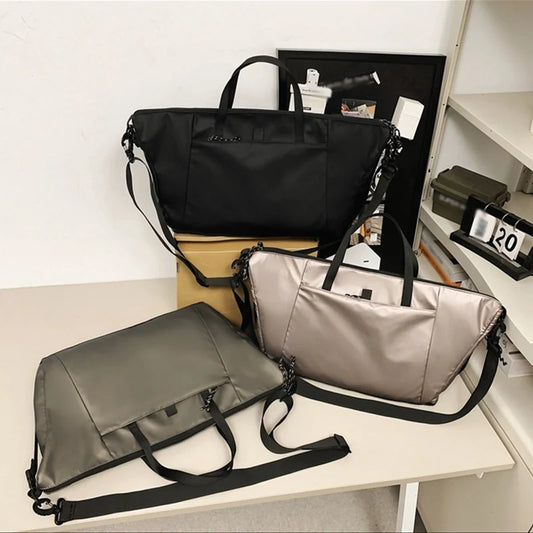 Gym bags travel shoulder crossbody multi-pocket large capacity weekender tote - product image