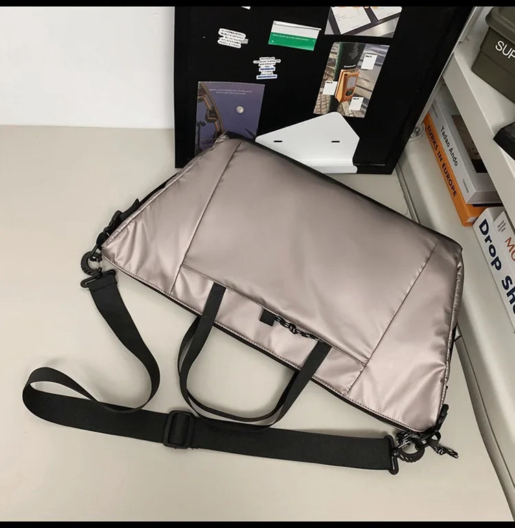 Gym bags travel shoulder crossbody multi-pocket large capacity weekender tote - product image
