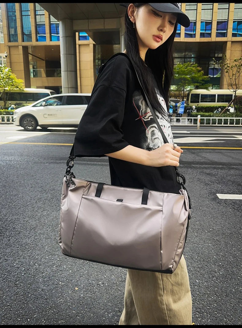Gym bags travel shoulder crossbody multi-pocket large capacity weekender tote - product image