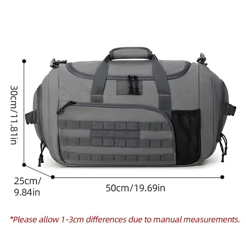 Gym fitness outdoor travel large capacity crossbody handbag climbing camping duffel - product image