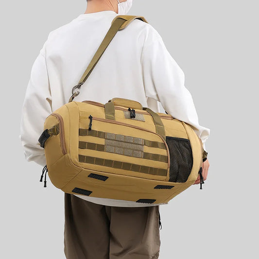 Gym fitness outdoor travel large capacity crossbody handbag climbing camping duffel - product image