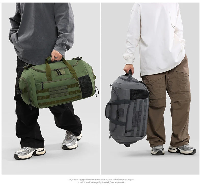 Gym fitness outdoor travel large capacity crossbody handbag climbing camping duffel - product image