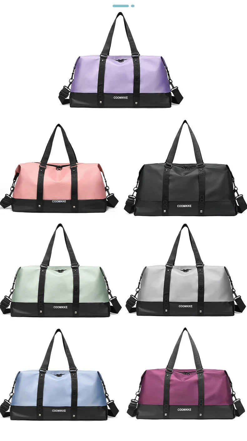 Gym fitness yoga sports duffel bag travel luggage handbag outdoor camping hiking - product image