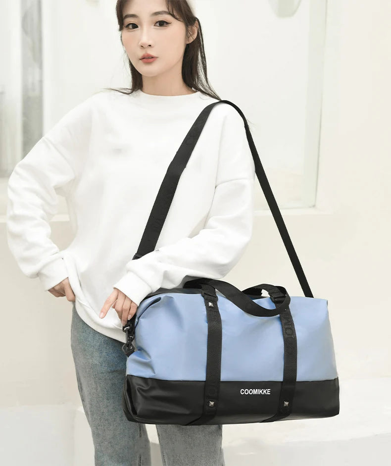 Gym fitness yoga sports duffel bag travel luggage handbag outdoor camping hiking - product image