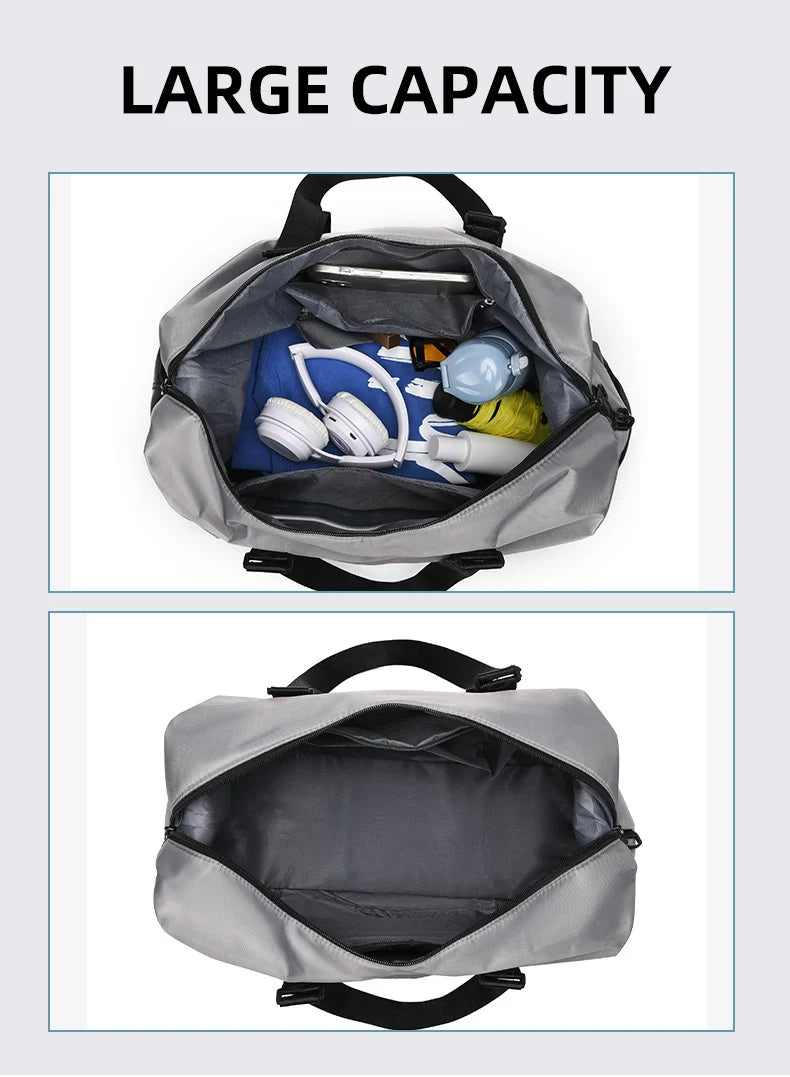 Gym fitness yoga sports duffel bag travel luggage handbag outdoor camping hiking - product image