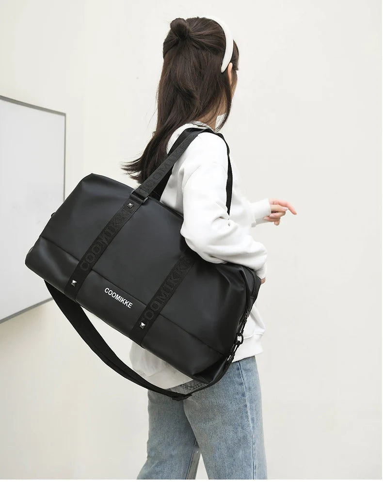Gym fitness yoga sports duffel bag travel luggage handbag outdoor camping hiking - product image
