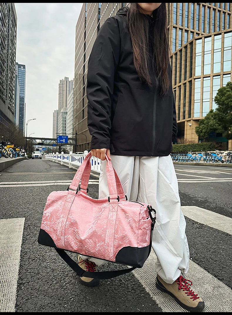 Gym yoga bag dry wet separation sports duffel outdoor hiking camping satchel - product image