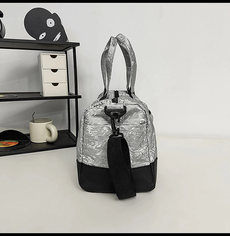Gym yoga bag dry wet separation sports duffel outdoor hiking camping satchel - product image