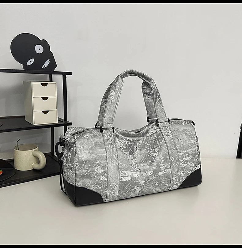 Gym yoga bag dry wet separation sports duffel outdoor hiking camping satchel - product image