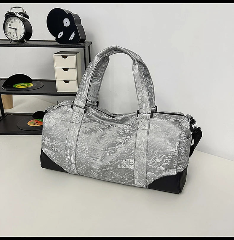 Gym yoga bag dry wet separation sports duffel outdoor hiking camping satchel - product image