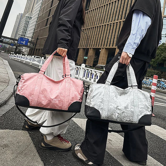 Gym yoga bag dry wet separation sports duffel outdoor hiking camping satchel - product image