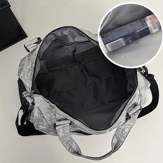 Gym yoga bag dry wet separation sports duffel outdoor hiking camping satchel - product image