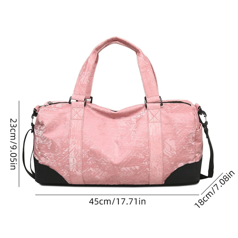 Gym yoga bag dry wet separation sports duffel outdoor hiking camping satchel - product image