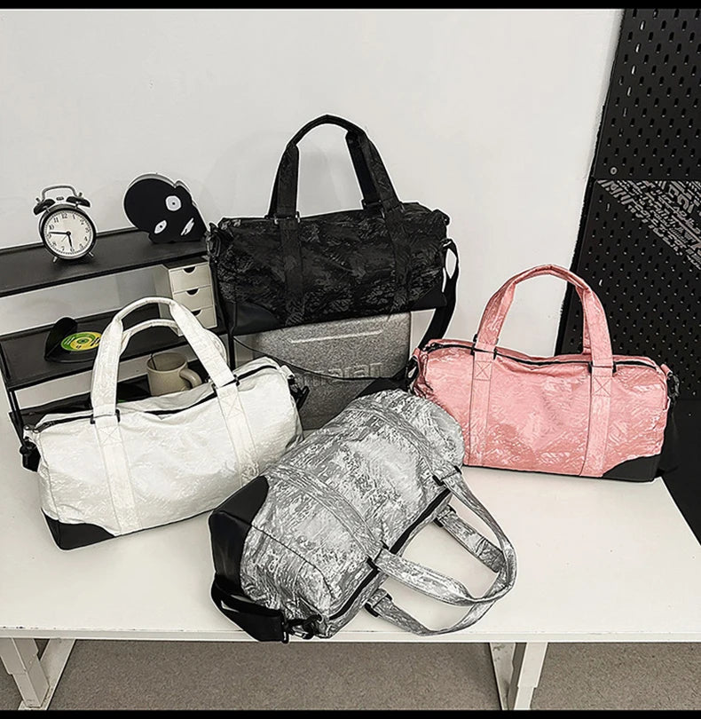 Gym yoga bag dry wet separation sports duffel outdoor hiking camping satchel - product image