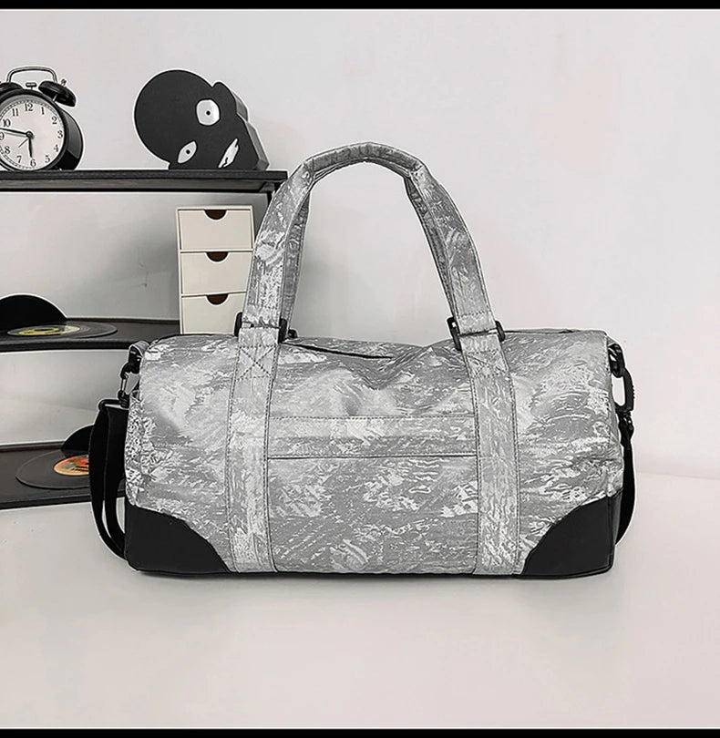 Gym yoga bag dry wet separation sports duffel outdoor hiking camping satchel - product image