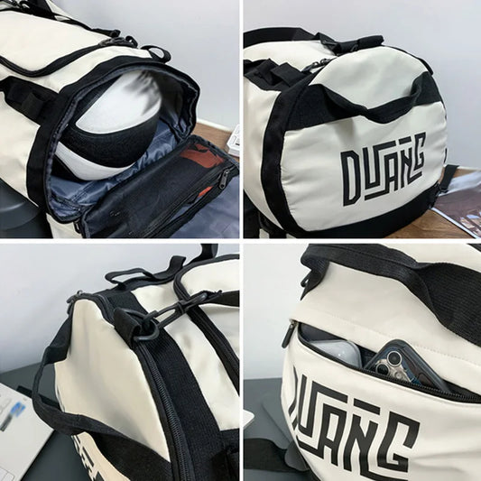 Large capacity basketball sports duffel gym yoga tote outdoor hiking camping bag - product image