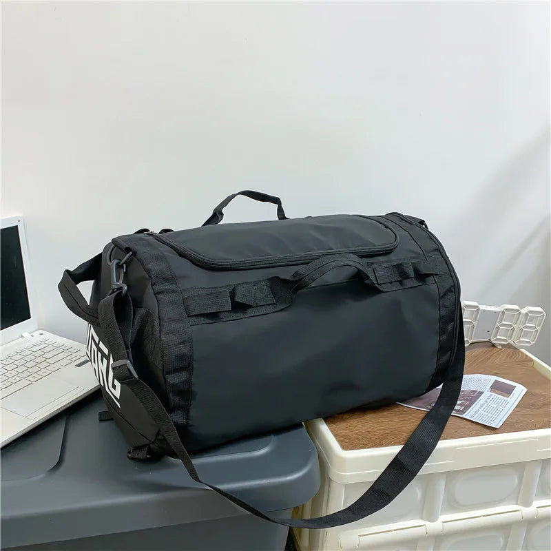 Large capacity basketball sports duffel gym yoga tote outdoor hiking camping bag - product image