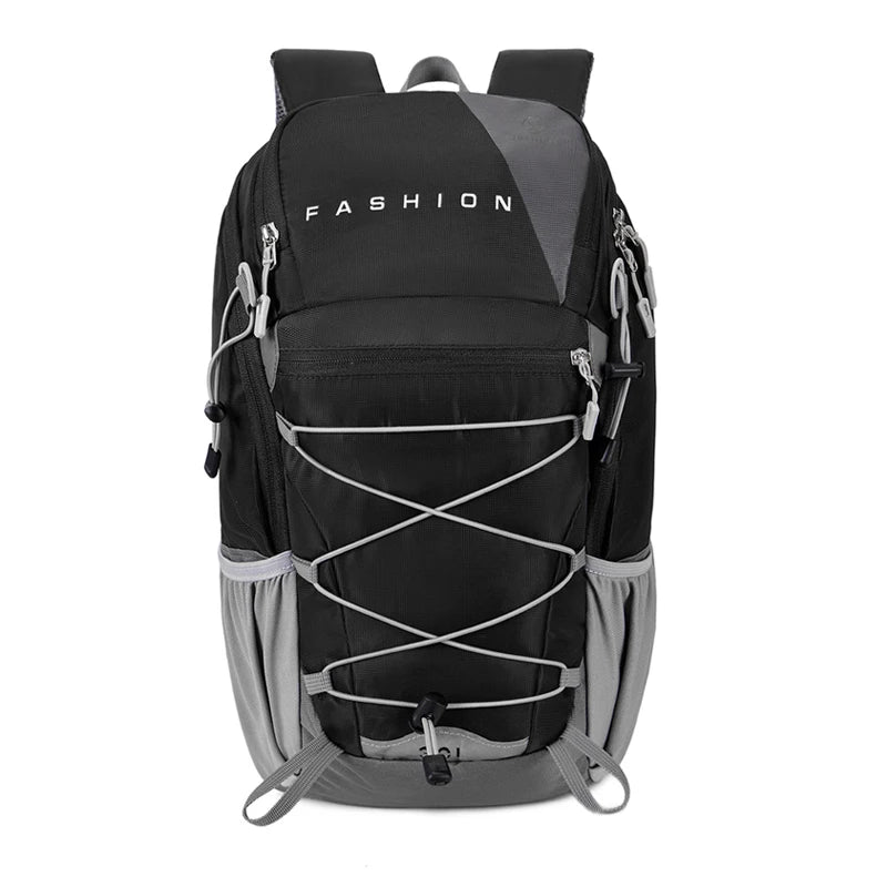 Large capacity climbing backpack lightweight outdoor hiking multipocket nylon - product image