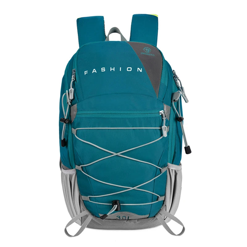 Large capacity climbing backpack lightweight outdoor hiking multipocket nylon - product image