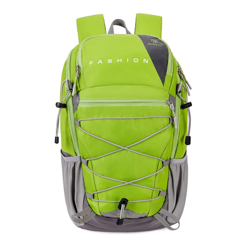Large capacity climbing backpack lightweight outdoor hiking multipocket nylon - product image