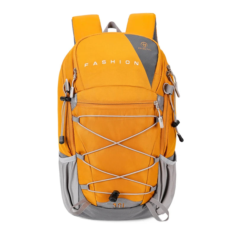Large capacity climbing backpack lightweight outdoor hiking multipocket nylon - product image