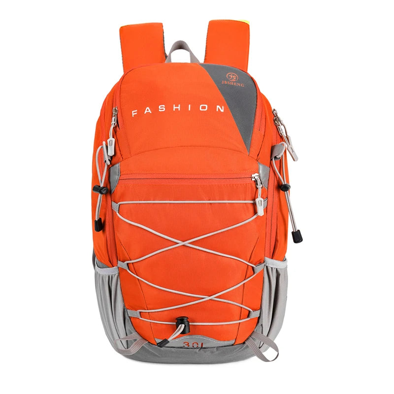 Large capacity climbing backpack lightweight outdoor hiking multipocket nylon - product image