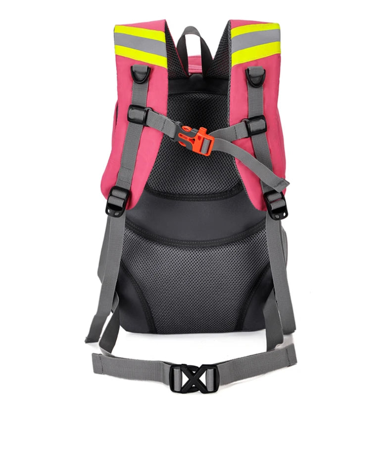 Large capacity climbing backpack lightweight outdoor hiking multipocket nylon - product image
