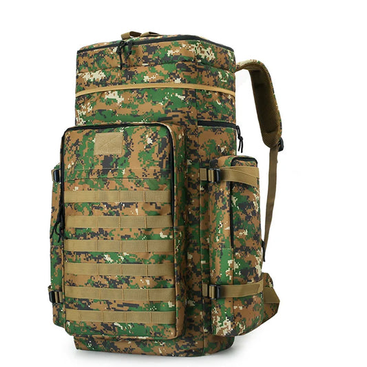 Large climbing nylon bag durable waterproof molle system multi-pocket rucksack - product image