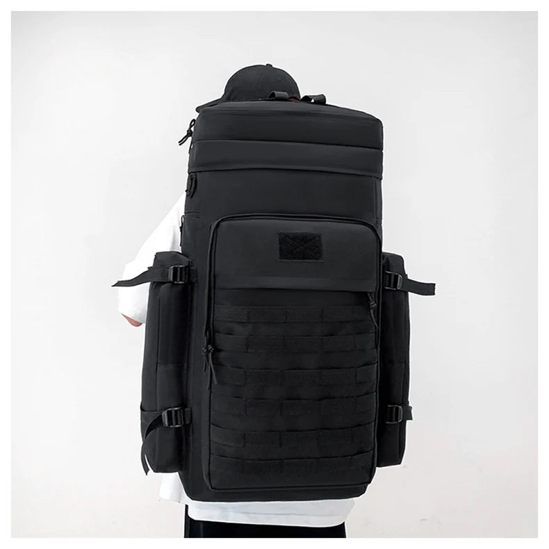 Large climbing nylon bag durable waterproof molle system multi-pocket rucksack - product image