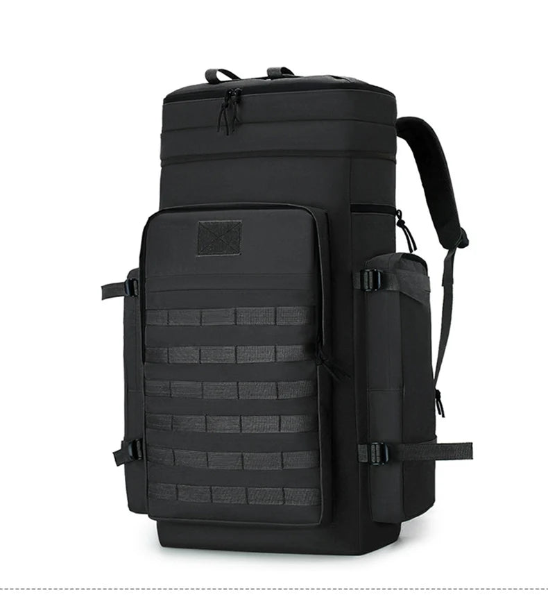 Large climbing nylon bag durable waterproof molle system multi-pocket rucksack - product image