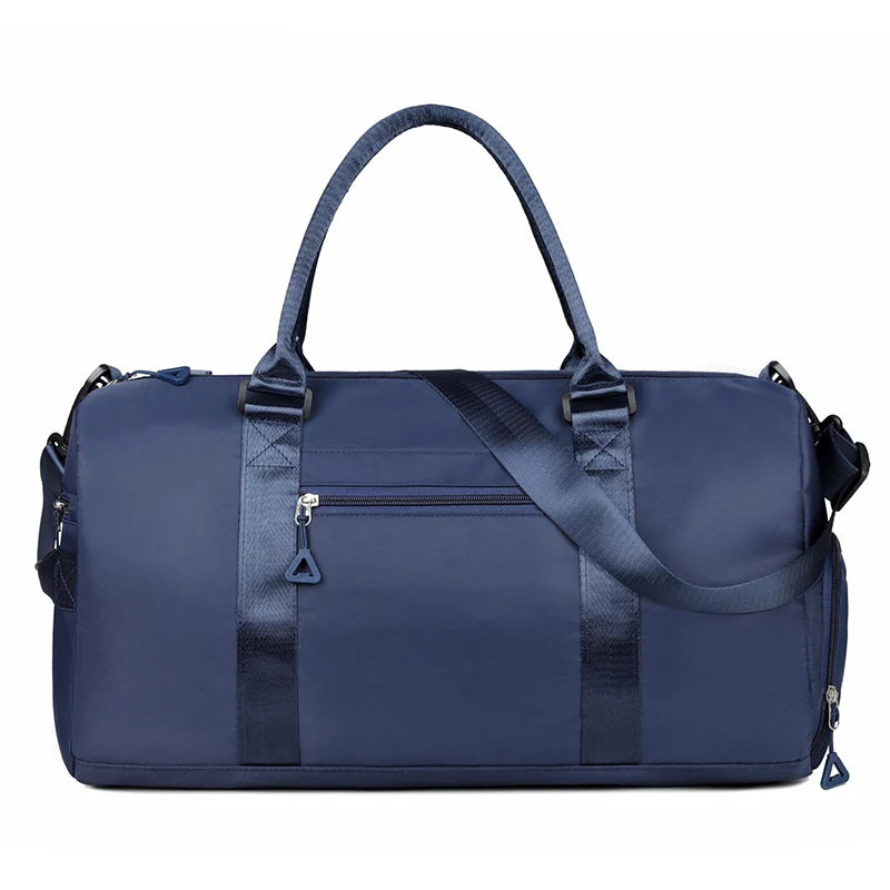 Large fitness tote bag with dry wet separation nylon for men and women - product image