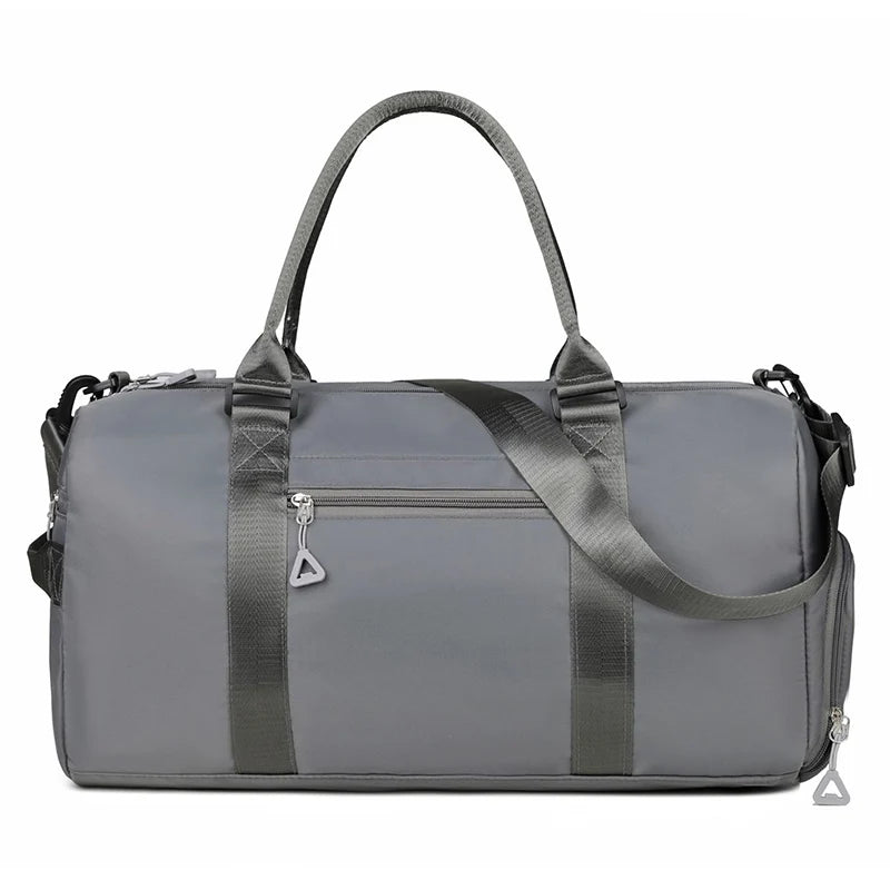 Large fitness tote bag with dry wet separation nylon for men and women - product image