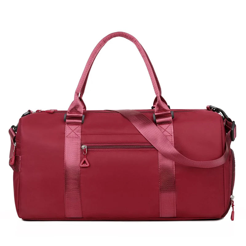 Large fitness tote bag with dry wet separation nylon for men and women - product image