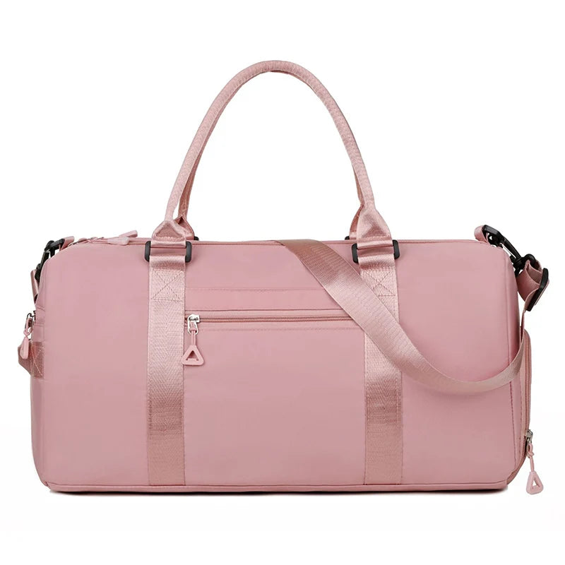 Large fitness tote bag with dry wet separation nylon for men and women - product image