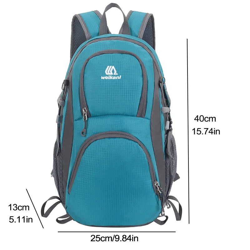 Lightweight nylon outdoor sports hiking camping climbing foldable backpack - product image