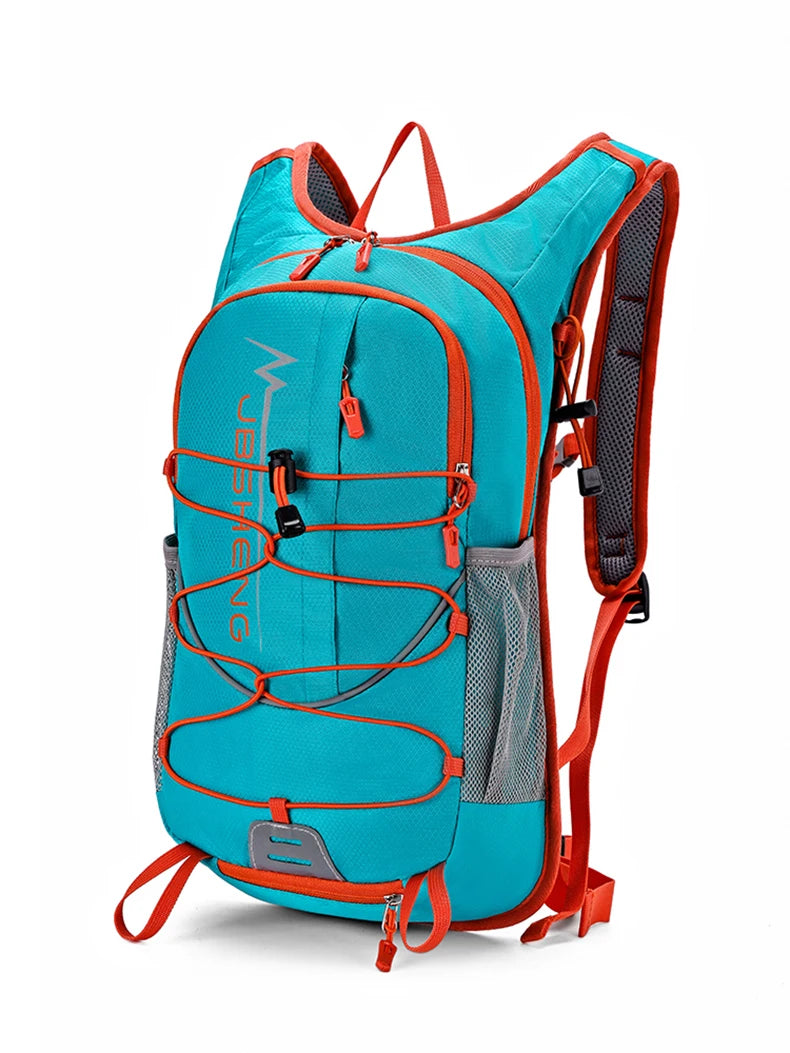 Lightweight outdoor climbing hydration backpack with reflective strip nylon - product image