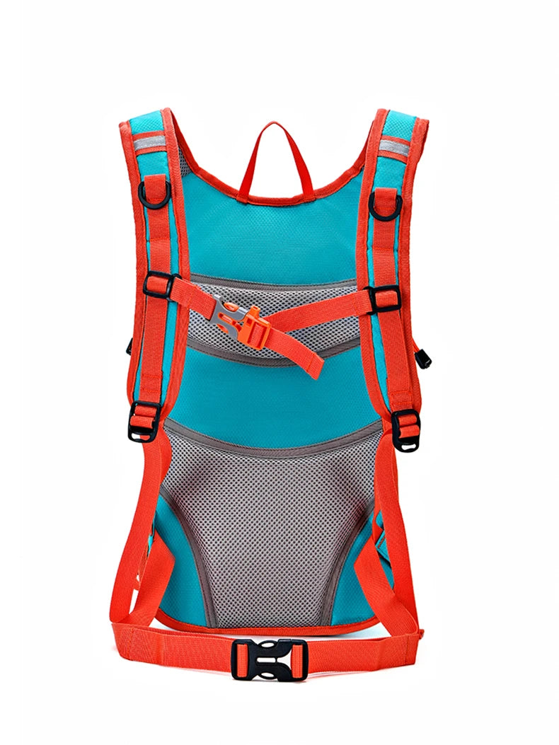 Lightweight outdoor climbing hydration backpack with reflective strip nylon - product image