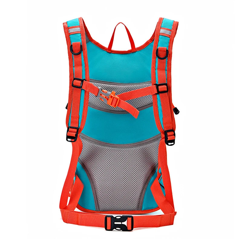 Lightweight outdoor climbing hydration backpack with reflective strip nylon - product image