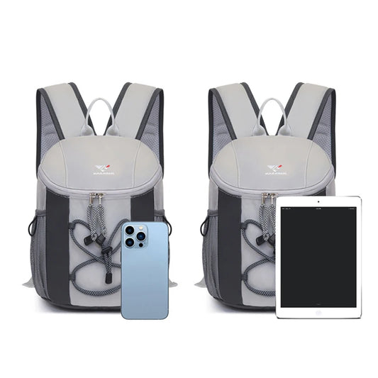 Lightweight oxford string backpack multi-pocket travel hiking casual bag - product image