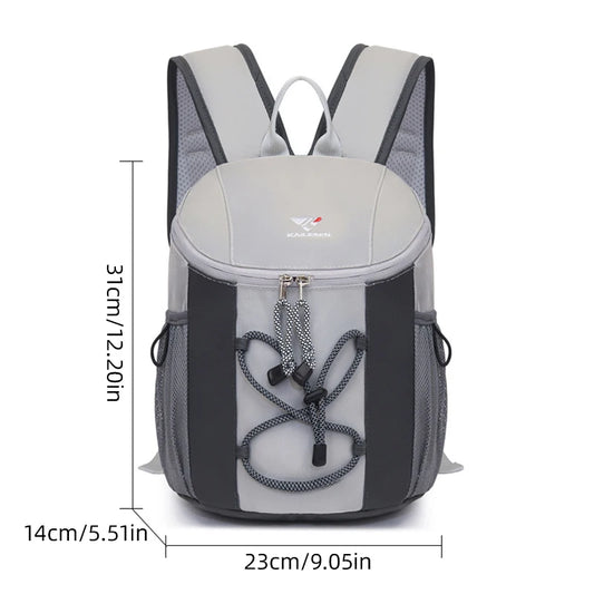 Lightweight oxford string backpack multi-pocket travel hiking casual bag - product image
